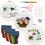 3Pack Embroidery Kits for Beginners Hand with Patterns(B) 1