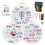 3Pack Embroidery Kits for Beginners Hand with Patterns(A) 2