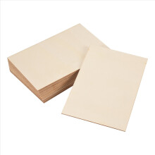 15-pack onafgewerkte houten platen voor huizen, vliegtuigen, schepen, boten en kunst
