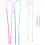 6Pieces Sewing Loop Kit,Loop Turner Hook Flexible Drawstring Threader 2