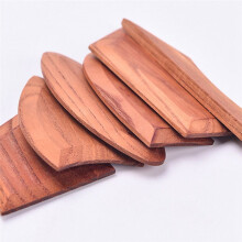 Töpferwerkzeug 6-teiliges Set aus Holzschaber, Polygon-Reparaturmesser, Rohling