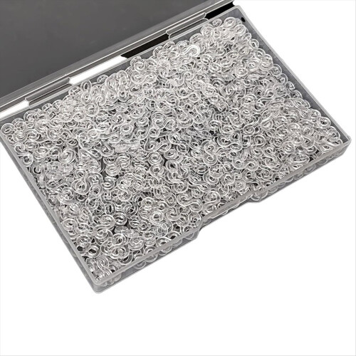 1000 Stück S-Clips Gummibandclips Clips Clips