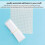 Plastic Canvas Sheets 13.4x10.4inch 2.5mm 6PCS 8