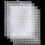 Plastic Canvas Sheets 13.4x10.4inch 2.5mm 4PCS 3