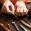 9 PCS Sewing Awl Set Gourd Shape Wooden Handle Scratch Tool
9 7