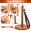 Portable Yarn Holder Knitting Tools with Adjustable Belt Accessories. 7