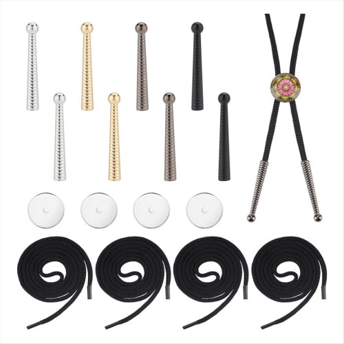 Bolo Tie Findings DenimTie Replacement End Cap Kit