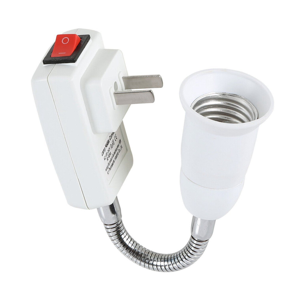 E27 Socket Adapter With Switch To Us Plug,Bulb Holder Converter 4852178850286