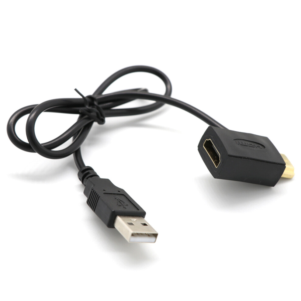 Male To Female Connector + Usb 2.0 Charger Cable Extender 4852178849969
