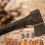 10Ud Cuñas De Hierro Para Cortar Madera Con Mango Madera Negro 5