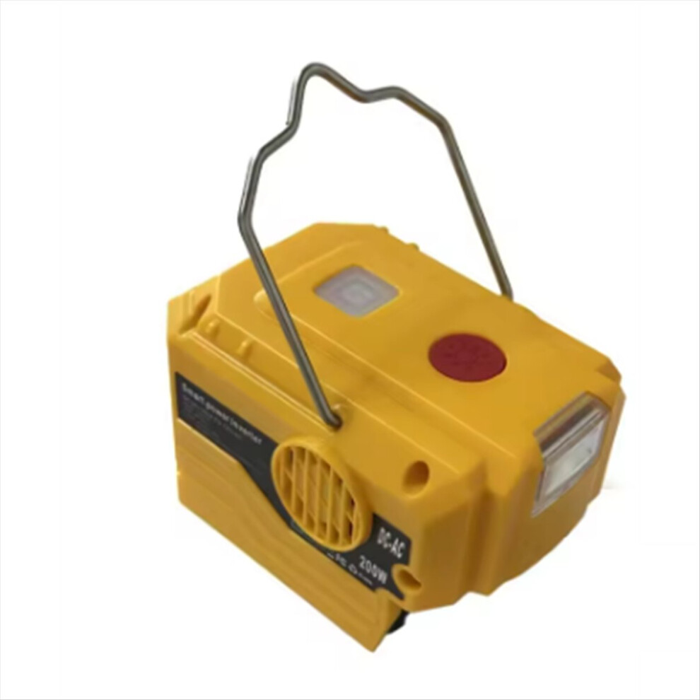 Ac 220V Generator Power Inverter For 18V Li-Ion Battery Light/White 4852178859821
