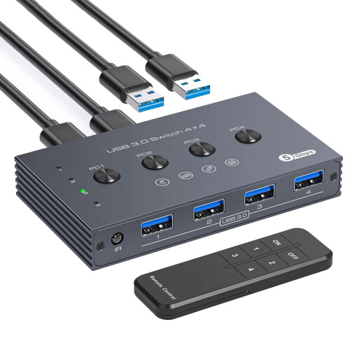 USB3.0 Switcher KVM Gedeelde Controller Adapter 1