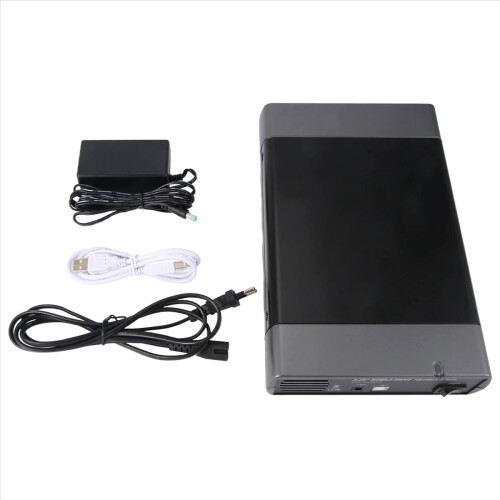 USB2.0 External Optical Drive Case Enclosure Box Adapter EU Plug 1