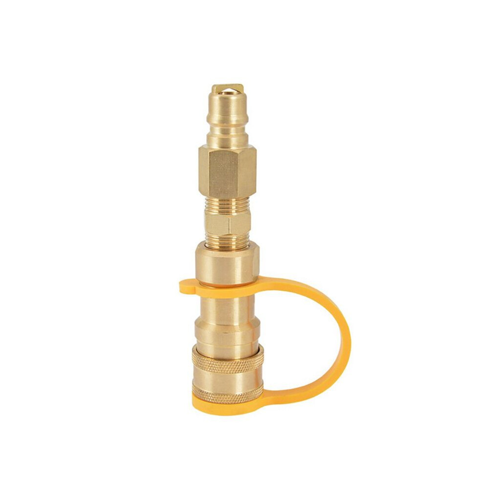 Photos - Cable (video, audio, USB) 3/8 Inch Natural Gas Quick Connector Parts for LP Propane Hose