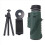 80X100 Telescope Monoculars for Smartphone Adapter, with Tripod 2