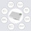 5V 9V 12V Mini UPS Uninterruptible Power Supply(US Plug) 6
