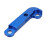 Blue Car Steering Wheel Lock Adapter Angle for 4