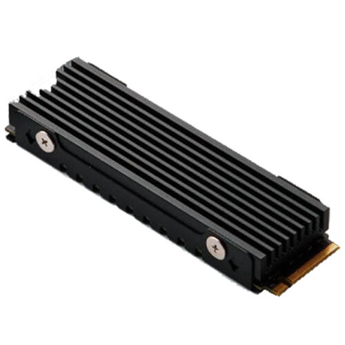 Schwarzer M.2 2280 NVMe SSD-Kühlkörper 1