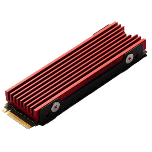 M.2 2280 NVMe Heatsink SSD Koelpad Rood 1