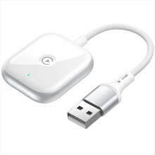 2-in-1-Wireless-CarPlay-Adapter (kabelgebunden) Weiß