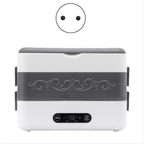Tragbare elektrische Lunchbox mit automatischem Reiskocher und Timer (EU) 2