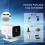 Miniprojector WiFi6 BT5.4 Autofocus Android 11 UK 4