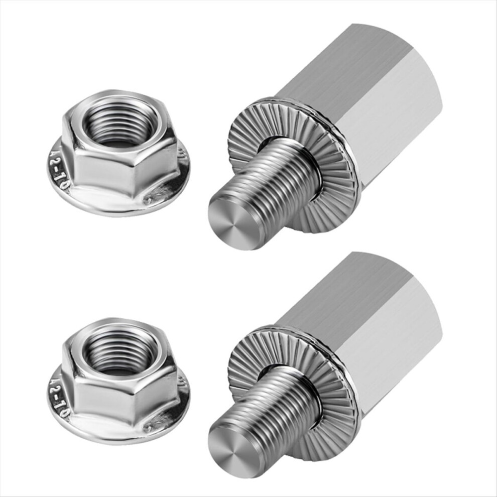 Bicycle Hub Hitch Adapter, M10x1.0 Thru Axle Adapter 4852178813557