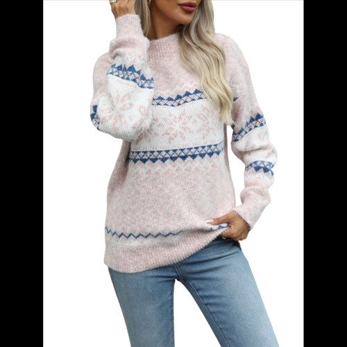 Women's Sweaters Pink S 2