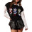 Women's Sweater Vest Black XL 3