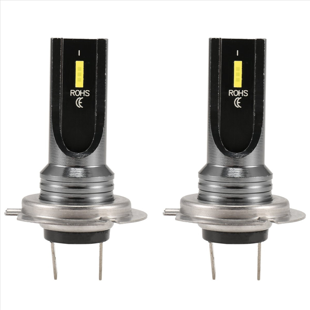 2Pcs Car H7 Led Bulbs Head Lamp 6000K 80W Csp Chip 6Smd Light/White 4853209149935