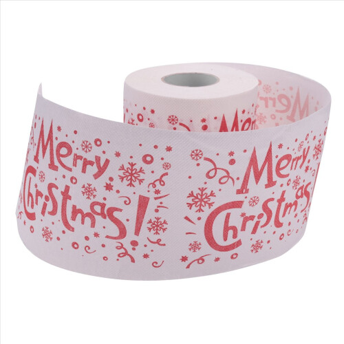 5 stijlen Kerstmanrol tissuepapier handdoekdecoraties 1