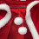 Kerstmantel Kerstman Volwassen Cape 80cm 6