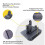 For Type B DC31 DC35 DC34 Battery Vacuum Cleaner Tool 6