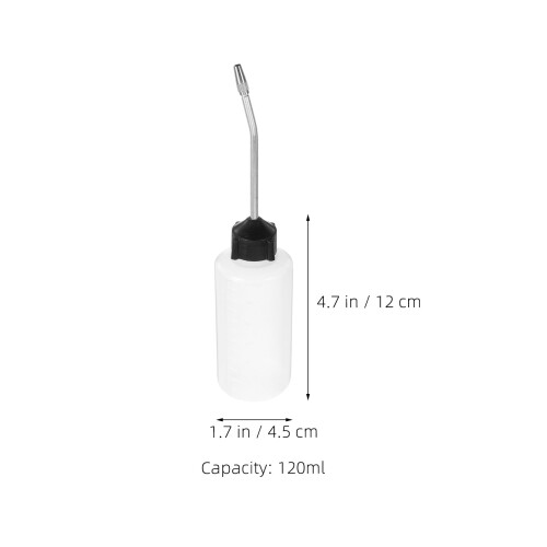 5Pcs Plastic Sewing Machine Oil Bottles with Iron Mouth Precise Nozzle 1