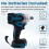 Brushless Electric Impact Wrench Cordless Power Tool 6