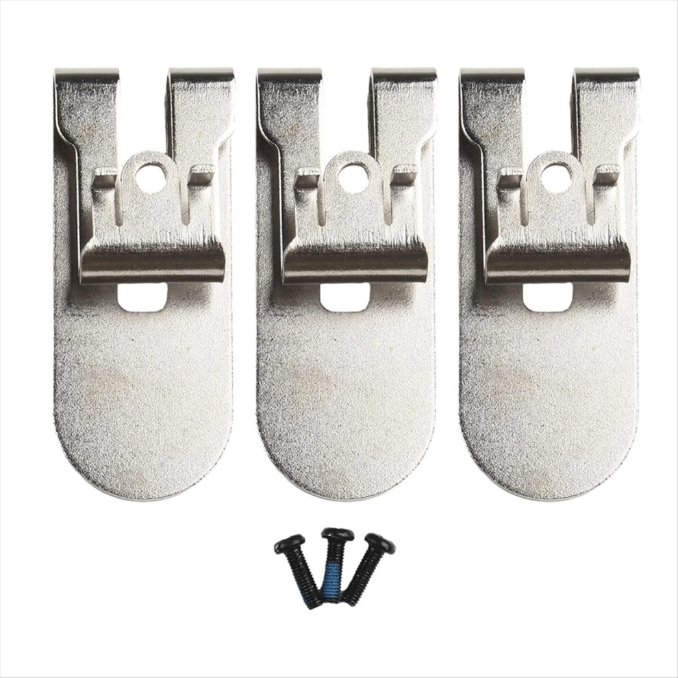 3Pcs N435687 Belt Hook Clip Kit With Screws For Drill Driver 4853209191965
