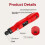 Speed-Adjustable 3.6V Lithium Battery Electric Grinder for Home Use 6