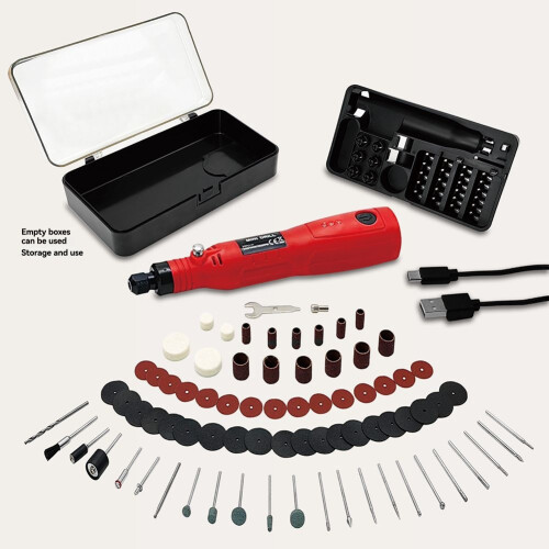 Speed-Adjustable 3.6V Lithium Battery Electric Grinder for Home Use 2