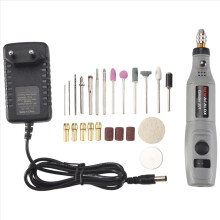 EU Plug,220V Mini Electric Drill Power Tools Grinder -GRAY1
