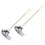 Toilet Tank Flush Lever Handle Straight 2