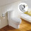 Toilet Tank Flush Lever Handle Straight 8