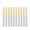 10PCS Titanium Coat Carbide For PCB Machine, 1/8 Inch Shank 3Mm 1