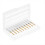 10PCS Titanium Coat Carbide For PCB Machine, 1/8 Inch Shank 2Mm 5
