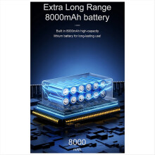 Upgrade X3-M Lüfter Leistungsstarkes Gebläse 130000 U/min (8000 mAh)