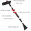 Car Snow Shovel Extendable Ice Scraper Brush 4