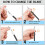 64 Pcs Exacto Knife Craft Exacting Hobby Set 7