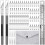 64 Pcs Exacto Knife Craft Exacting Hobby Set 2