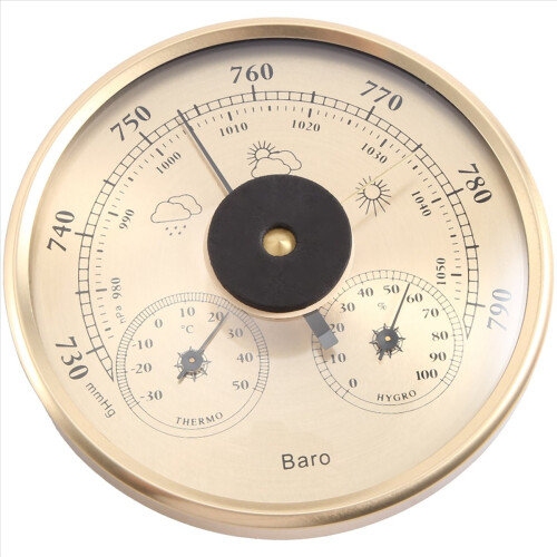 Multifunctionele temperatuur-vochtigheids-drukbarometer om op te hangen 2