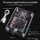 DIY Game Kit Console Elektronisch Solderen Transparante Behuizing 4