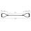 High Security AntiTheft Bicycles Cable Lock Double Head Password 3
